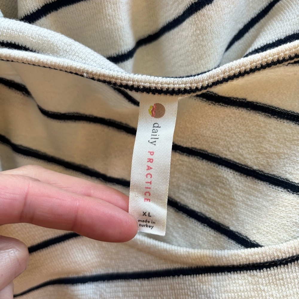 Anthropologie Daily Practice Striped Dress - Picture 9 of 9